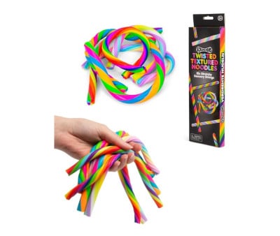 6 Noodles Scrunchems Textured Twisted