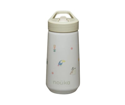 Garrafa de plástico com tampa flip-top e palhinha
400 ml Sloth Jungle