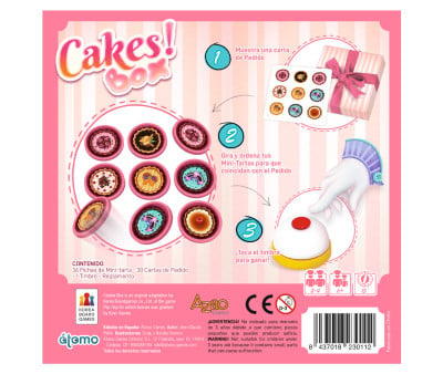 Gioco da Tavolo Cakes Box