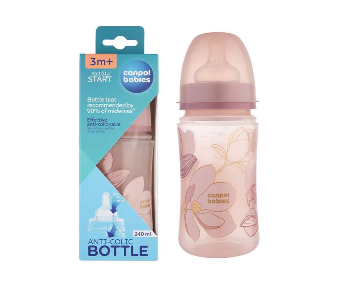 Garrafa anti-cólica EasyStart 240 ml Pink Gold