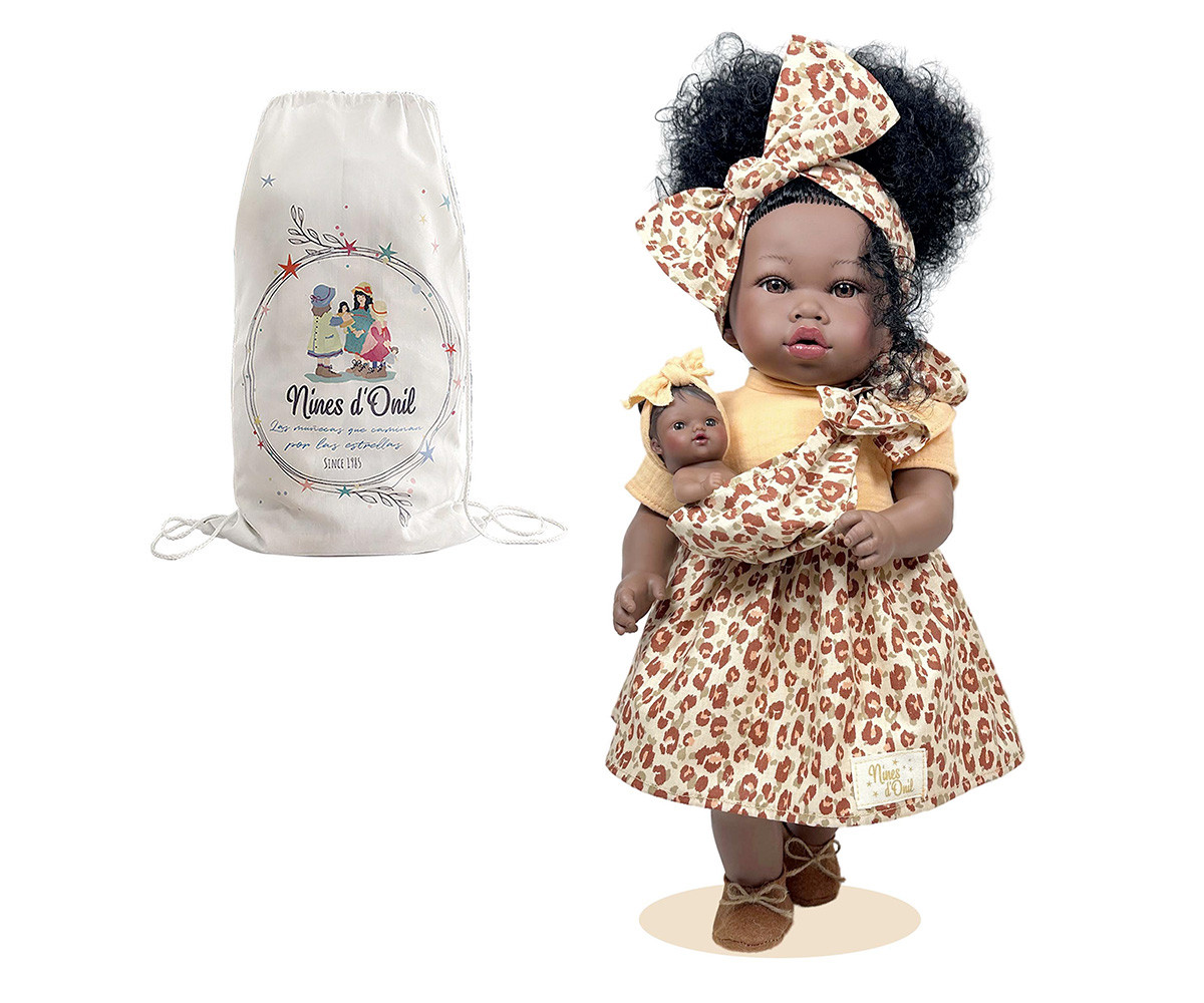 Boneca Addis Baby Leopard