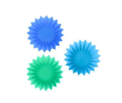 3 Divisori Jumbo per Lunch Box Blue