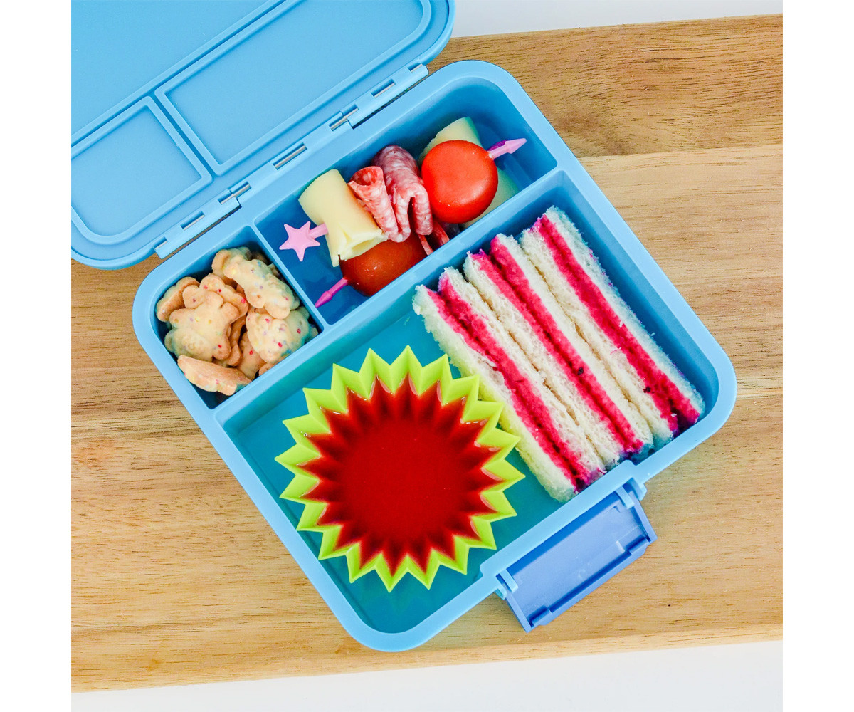 3 Separadores Jumbo para Caja de Almuerzo Pastel