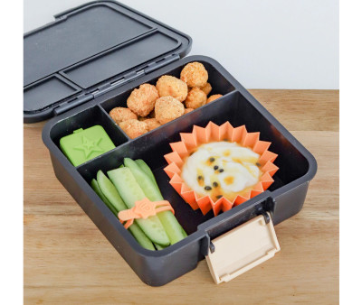 3 Separadores Jumbo para Caja de Almuerzo Pastel