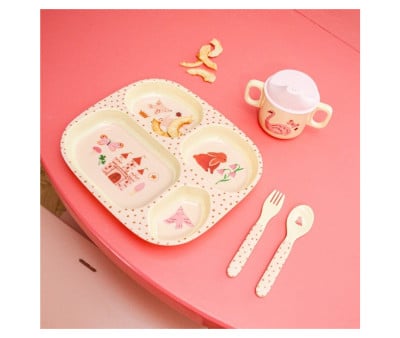 Assiette à Compartiments En Mélamine Fairytale