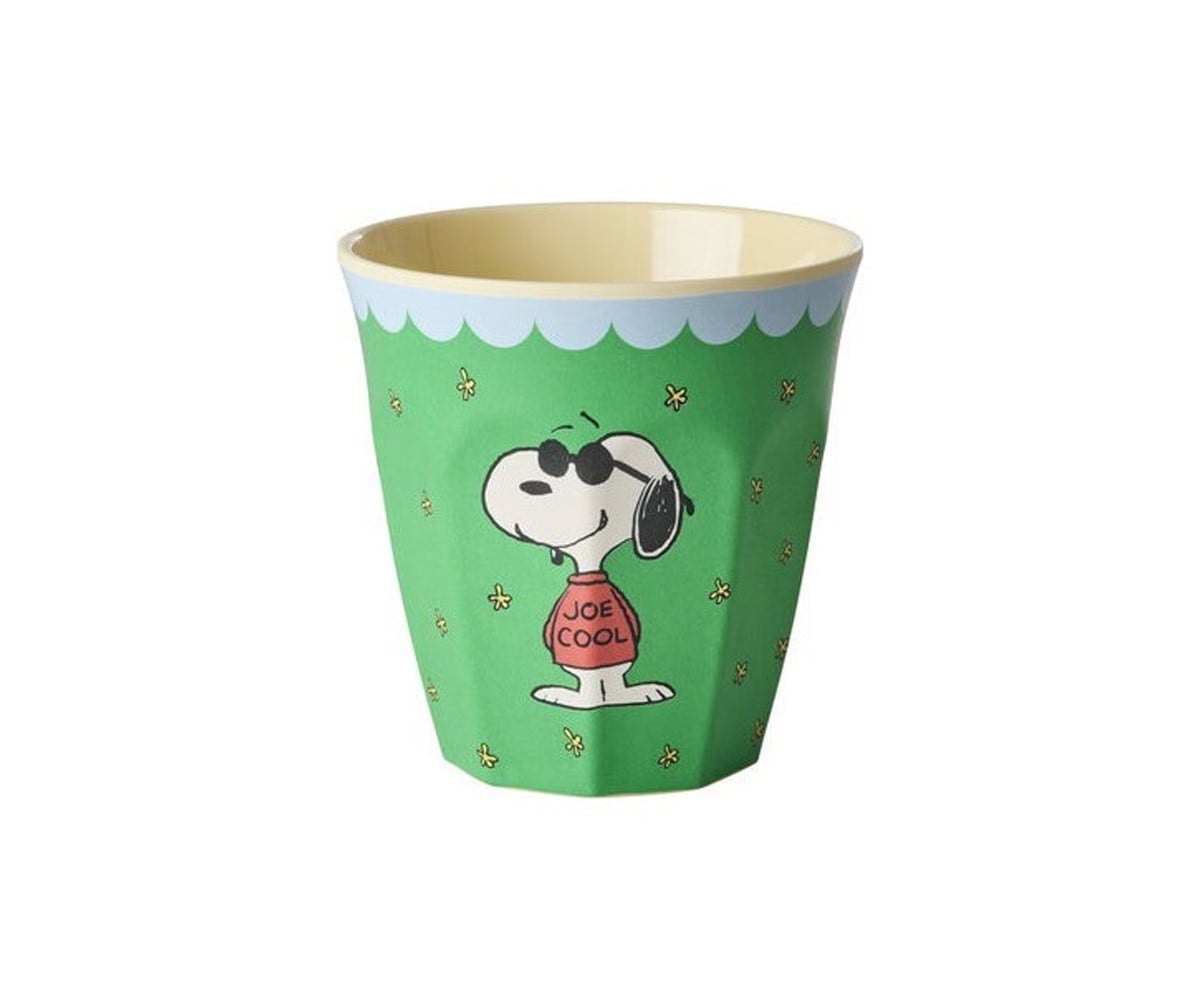 Gobelet en Mélamine Snoopy Green 250 ml