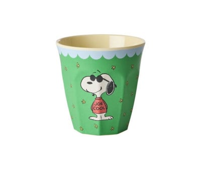 Gobelet en Mélamine Snoopy Green 250 ml