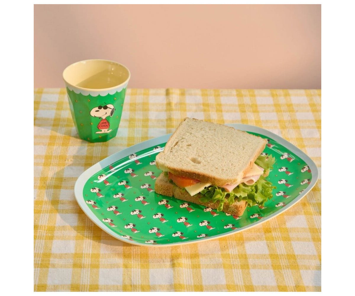 Gobelet en Mélamine Snoopy Green 250 ml
