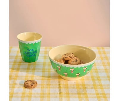 Gobelet en Mélamine Snoopy Green 250 ml