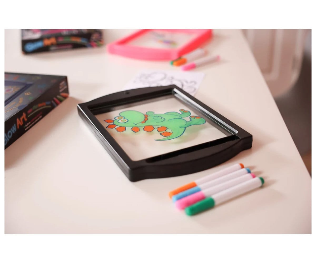 Lavagna da Disegno Luminosa Black Glow Art