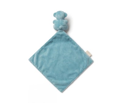 Doudou TOUS Baby con Anilla de Madera Personalizable Celeste