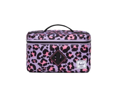 Bolsa Merienda Térmica Little Herschel Heritage Leopard Sachet Pink