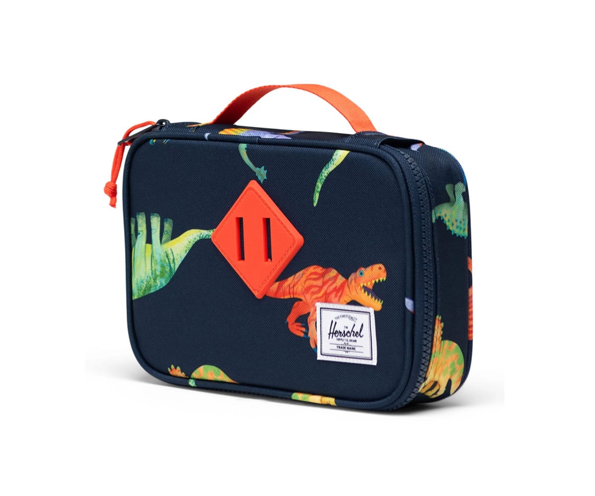 Estojo Herschel Heritage Stencil Dinos Darkest Navy