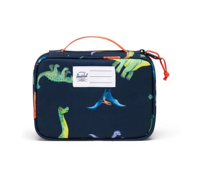 Estojo Herschel Heritage Stencil Dinos Darkest Navy