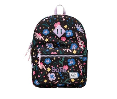 Mochila Personalizável Herschel New Heritage Kids  Enchanted Garden