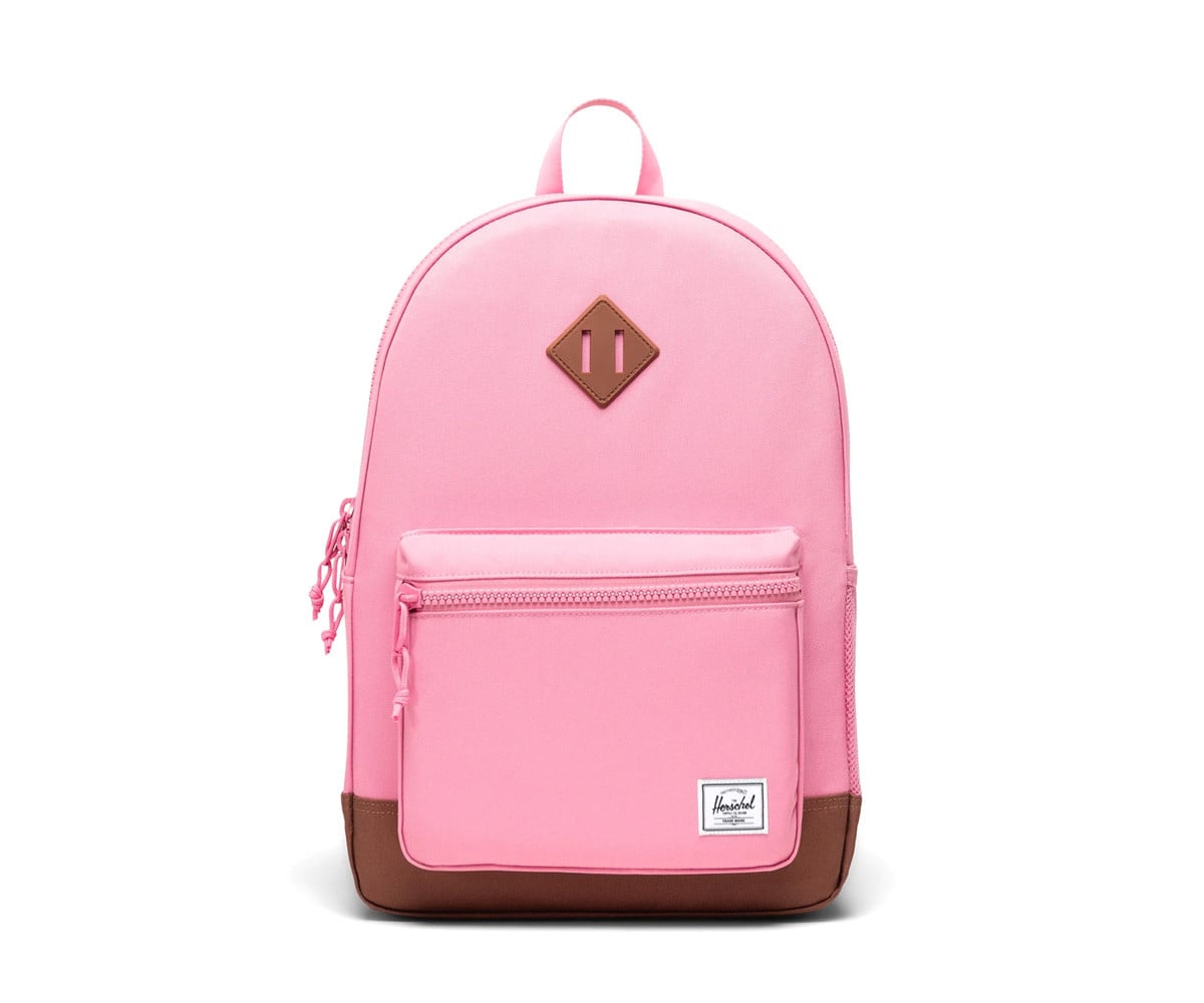 Mochila Personalizável Herschel Heritage Youth Cashmere Rose Saddle Brown