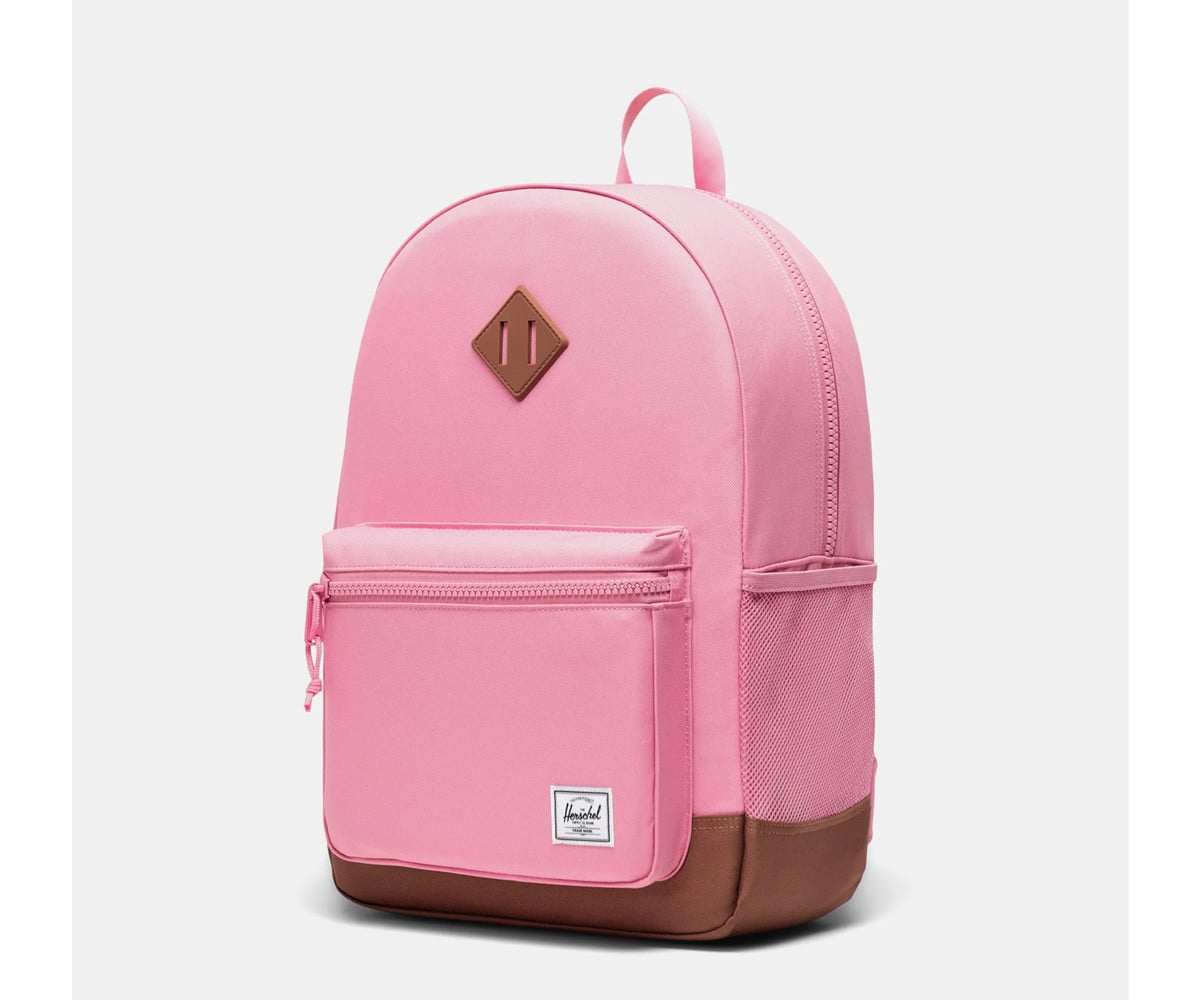Mochila Personalizável Herschel Heritage Youth Cashmere Rose Saddle Brown