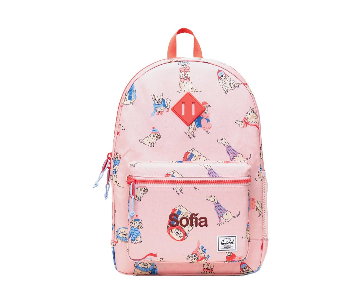 Mochila Personalizável Herschel Heritage Youth Fashion Dogs