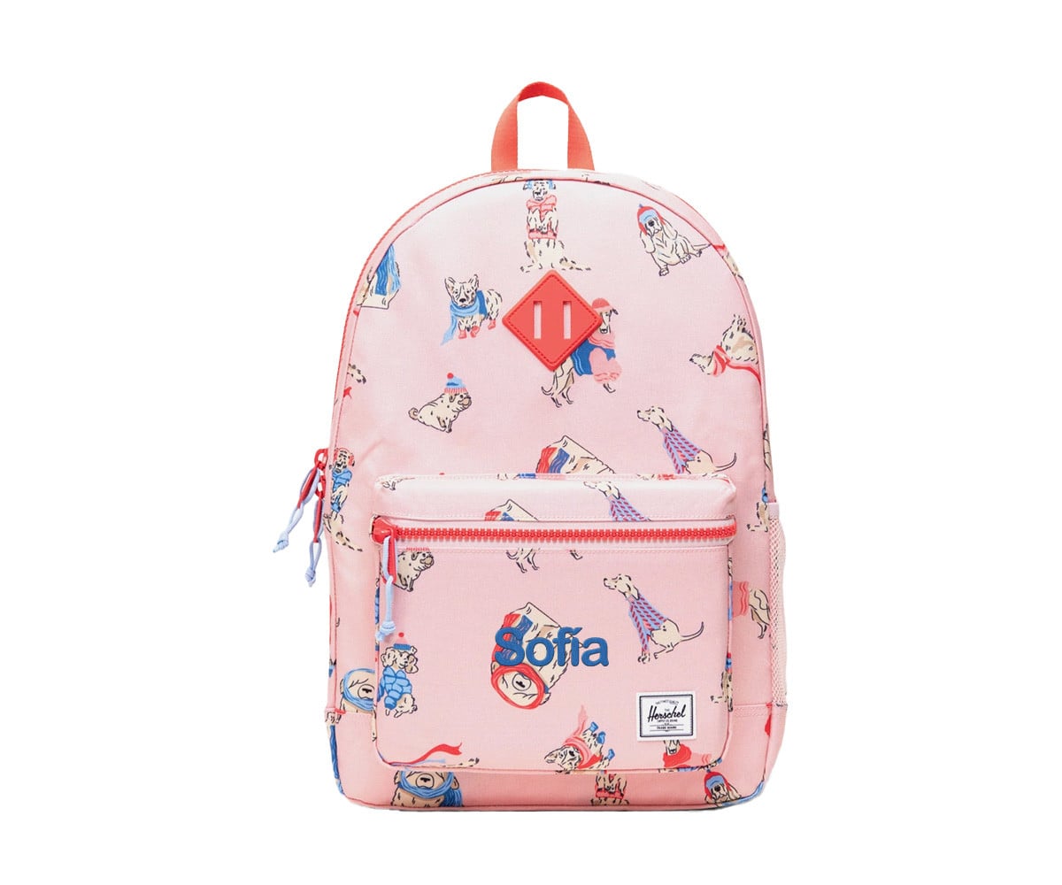 Mochila Personalizável Herschel Heritage Youth Fashion Dogs