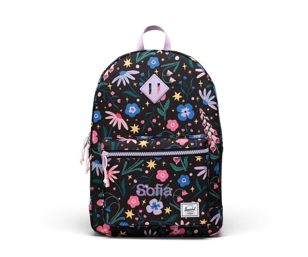 Mochila Personalizável Herschel Heritage Youth Enchanted Garden