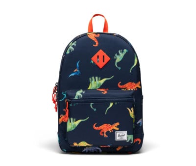 Zaino Herschel Heritage Youth New Dinos Darkest Navy Personalizzabile