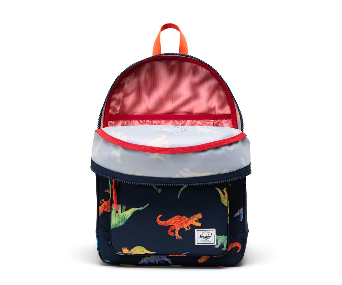 Zaino Herschel Heritage Youth New Dinos Darkest Navy Personalizzabile