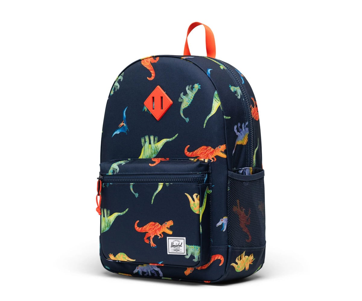 Zaino Herschel Heritage Youth New Dinos Darkest Navy Personalizzabile