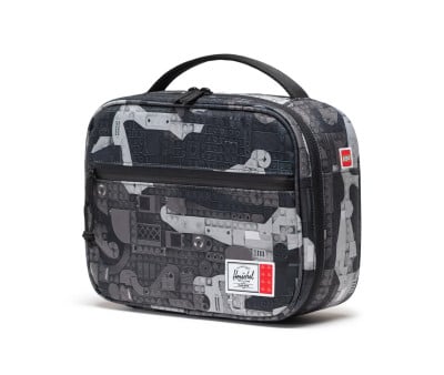 Bolsa térmica preta LEGO® Pop Quiz Abstract Bricks