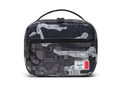 Borsa Termica LEGO Pop Quiz Abstract Bricks Black