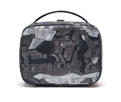 Bolsa térmica preta LEGO® Pop Quiz Abstract Bricks