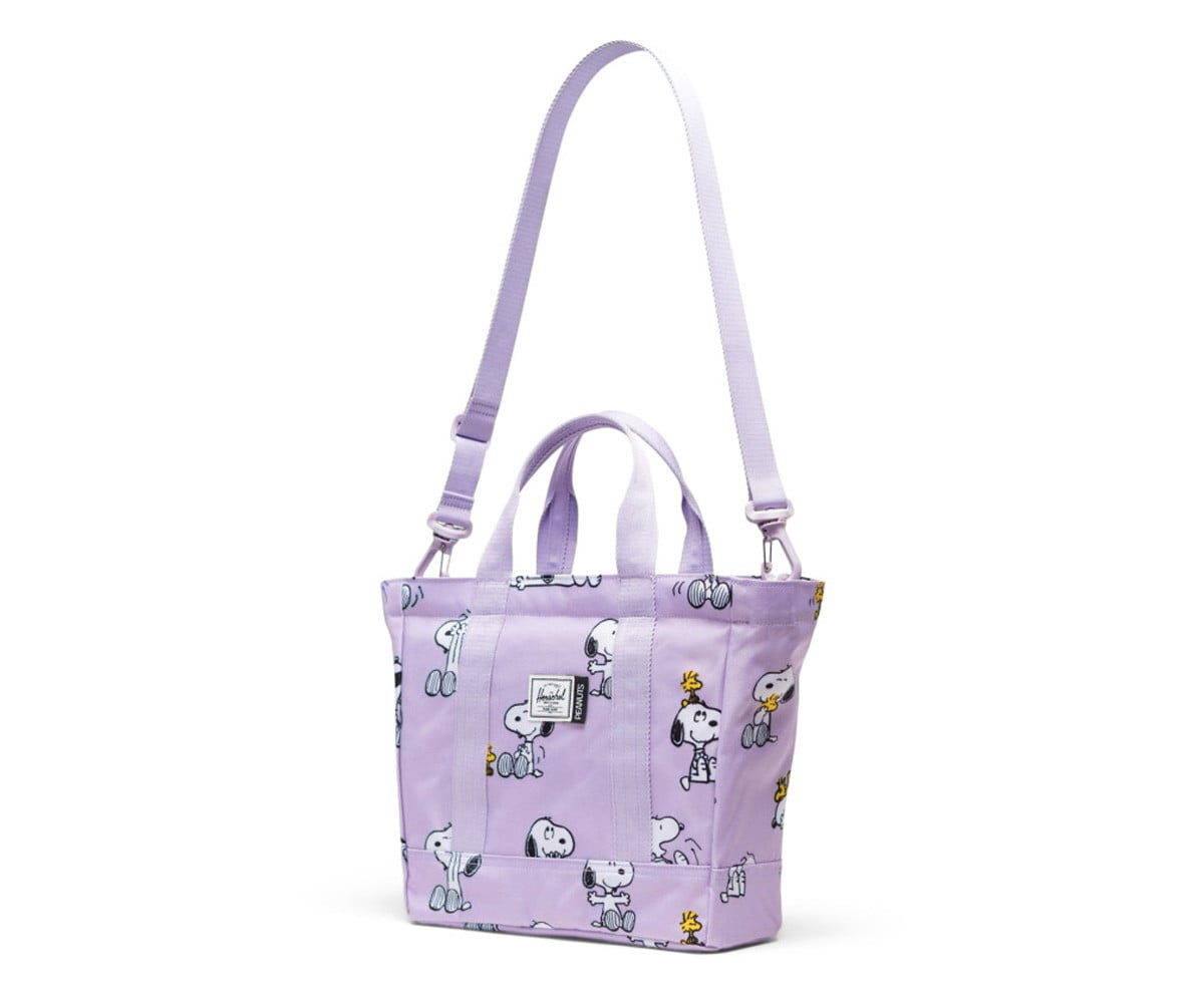 Mini sacola Herschel Heritage™ Pastel Lilac Peanuts®