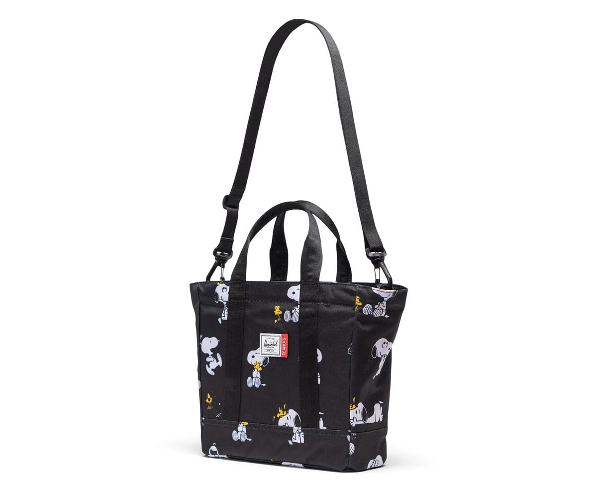 Mini sacola Herschel Heritage™ Black Peanuts®