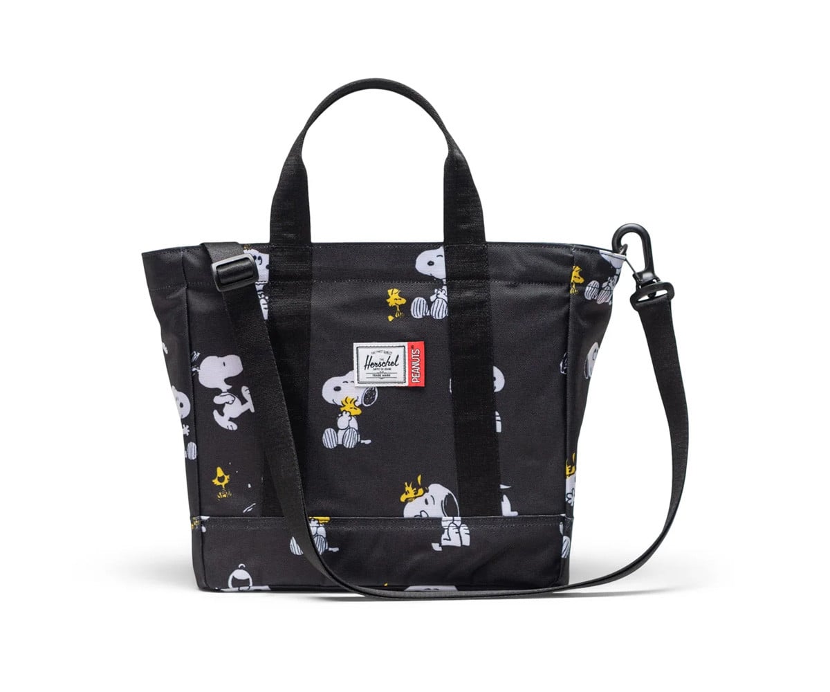 Mini sacola Herschel Heritage™ Black Peanuts®