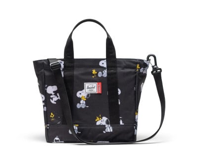 Mini sacola Herschel Heritage™ Black Peanuts® 