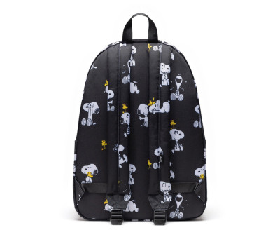 Mochila preta Peanuts® personalizável Herschel Classic XL