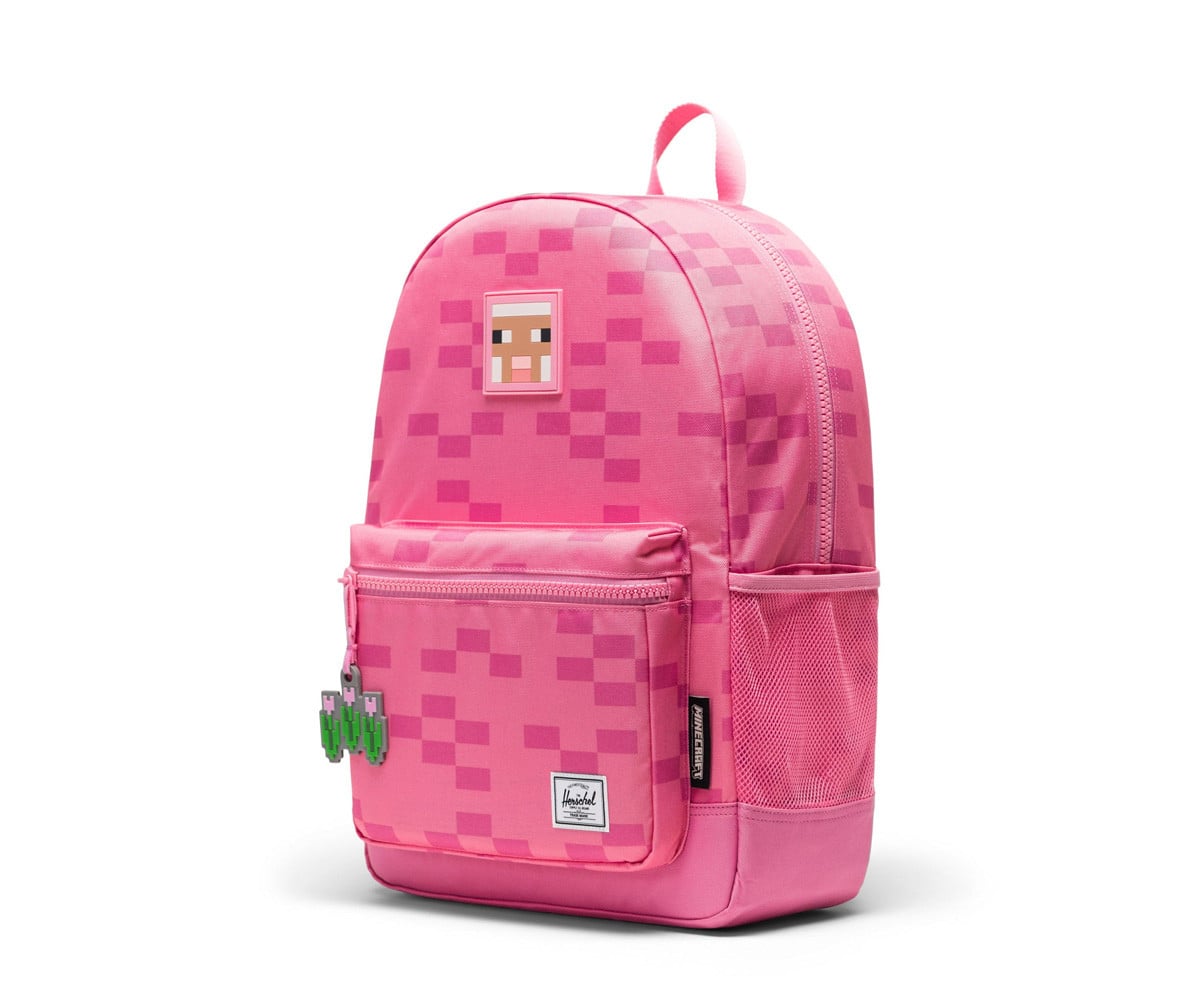 Mochila Minecraft personalizável Herschel Heritage Youth Pink Sheep