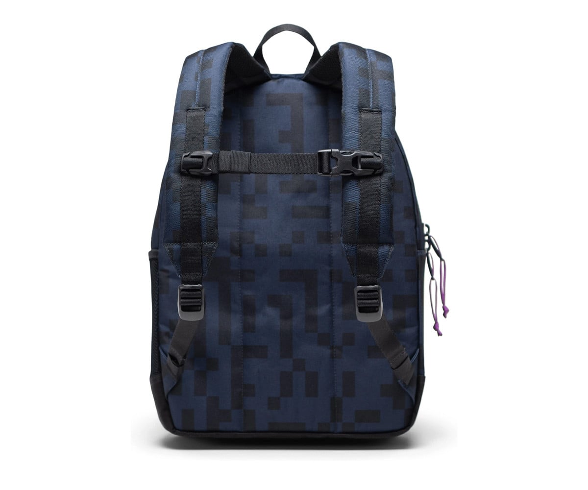 Mochila Minecraft personalizável para crianças Enderman Herschel New Heritage