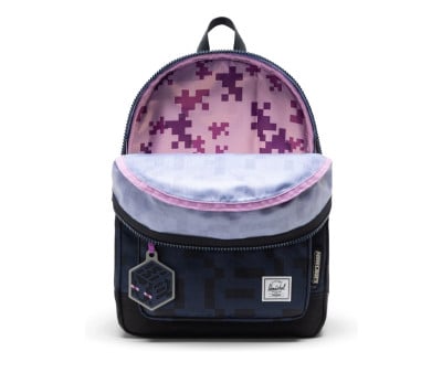 Mochila Minecraft personalizável para crianças Enderman Herschel New Heritage