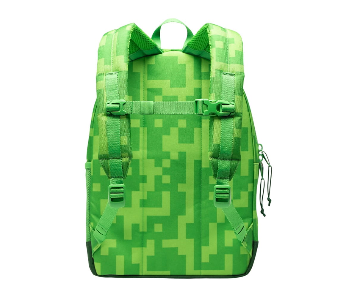 Mochila Creeper Minecraft personalizável para crianças Herschel New Heritage