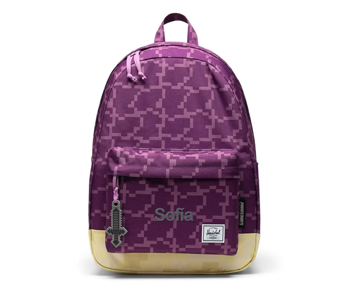 Herschel Classic XL Iceberg Green Crosshatch Customizable Backpack