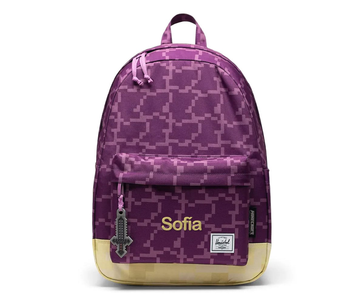 Herschel Classic XL Iceberg Green Crosshatch Customizable Backpack
