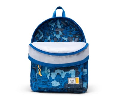 Zaino Herschel LEGO Heritage Kids New Abstract Bricks Blue Personalizzabile