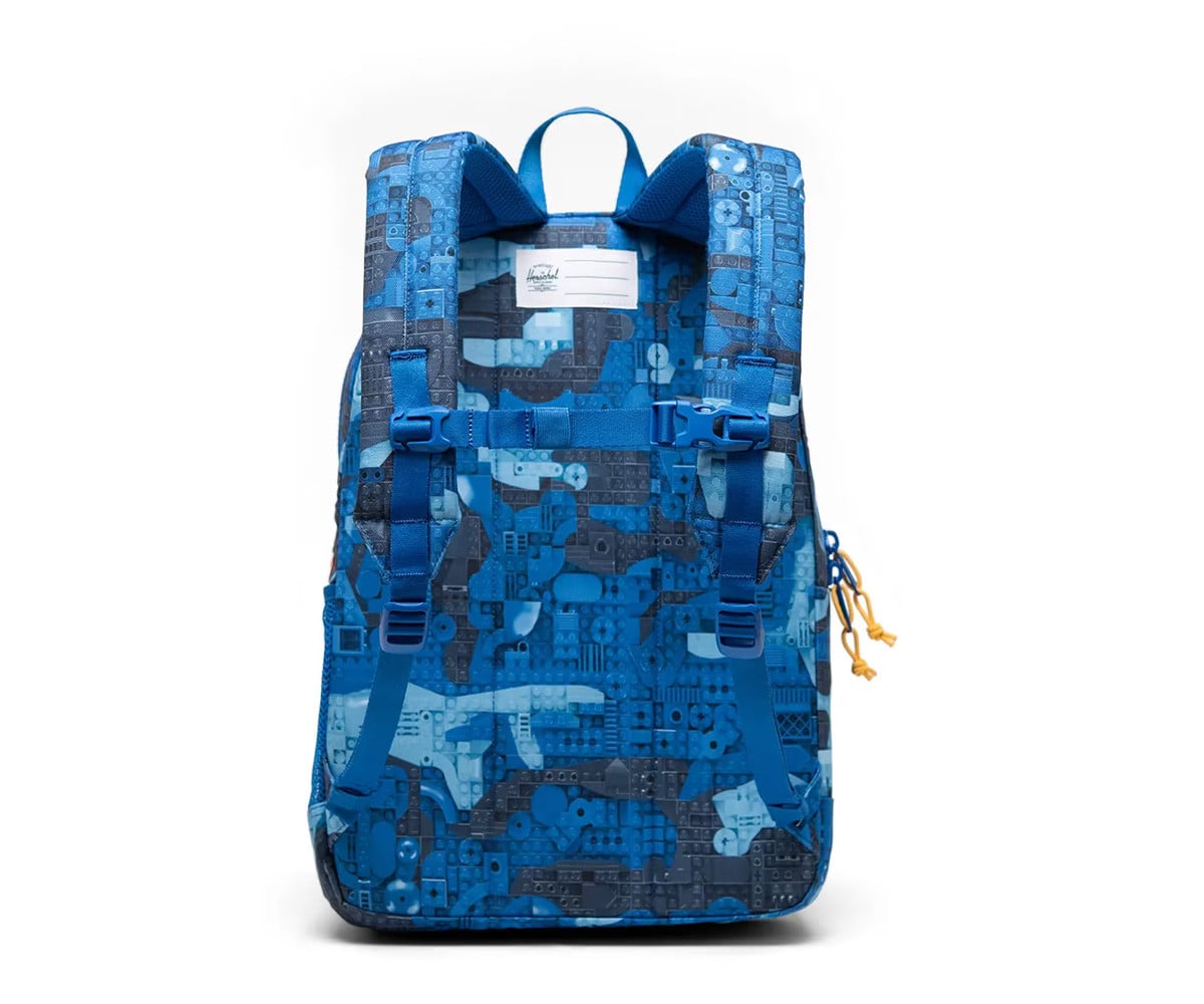 Mochila personalizável LEGO® Herschel Heritage Youth Abstract Bricks Blue