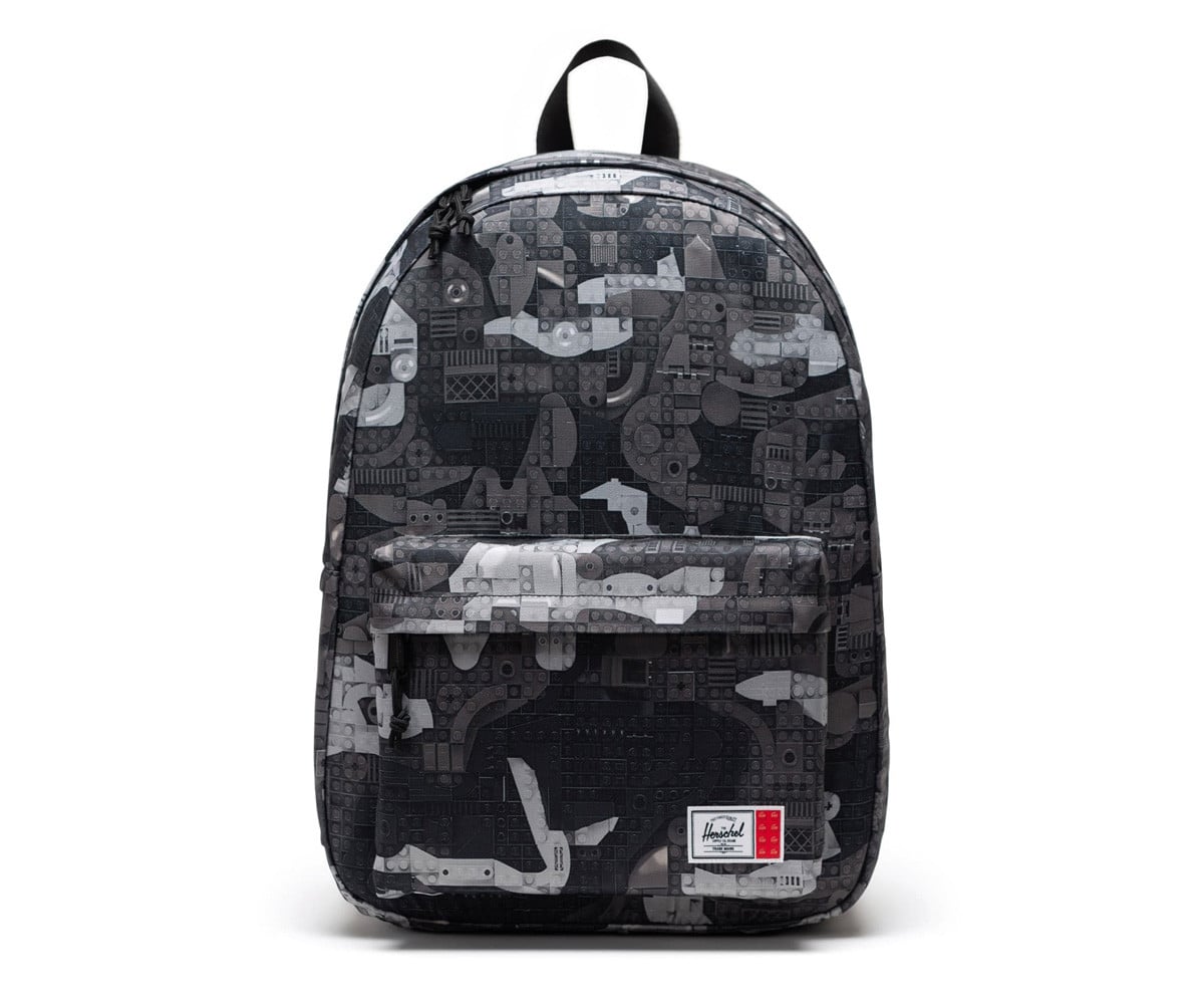 Mochila personalizável LEGO® Herschel Classic XL Abstract Bricks Black