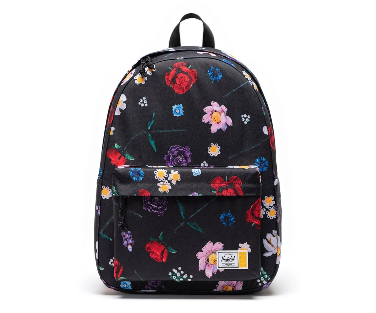 Mochila personalizável LEGO® Herschel Classic XL Falling Florals