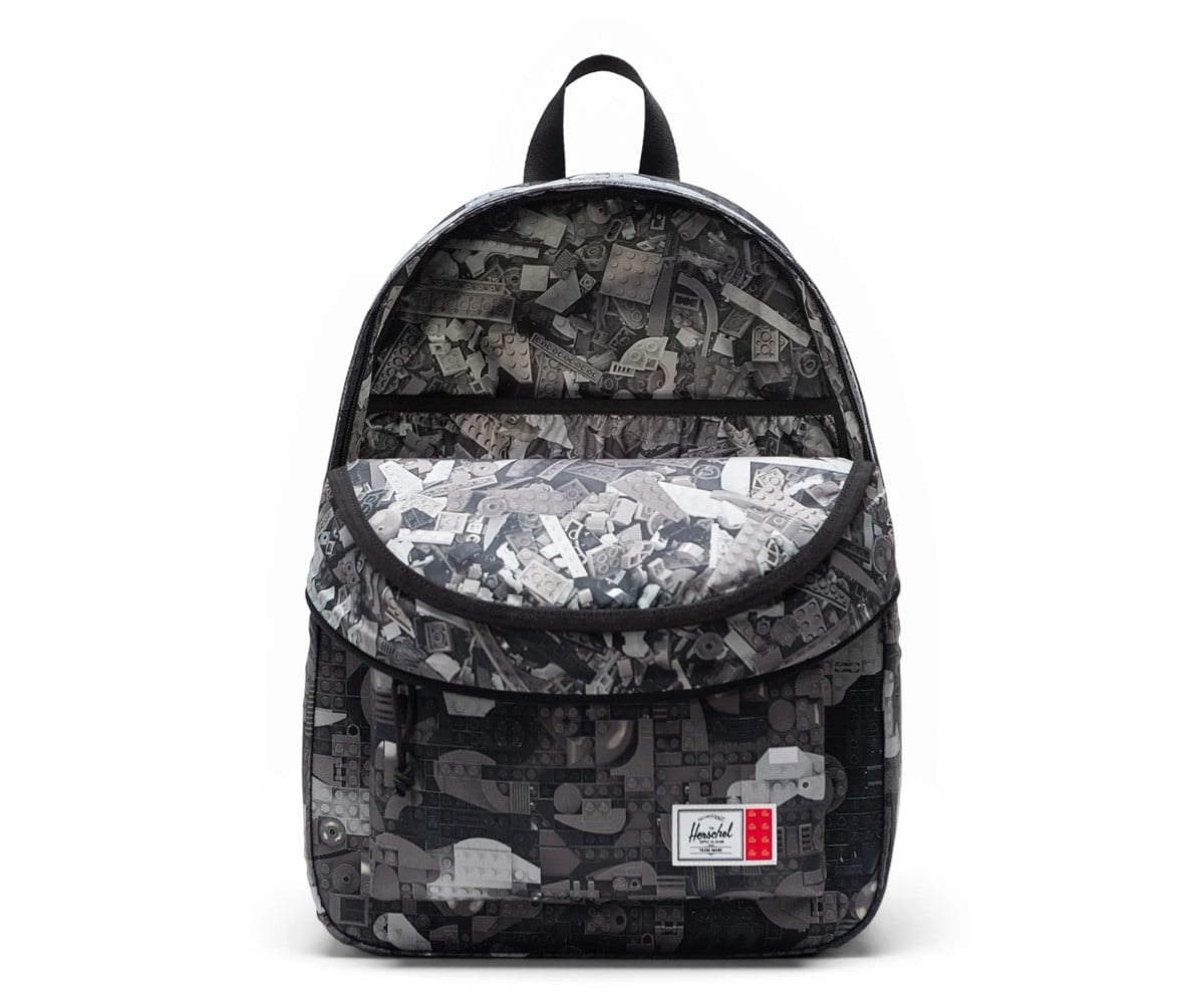 Mochila personalizável LEGO® Herschel Classic Abstract Bricks Black