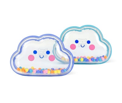 Sonajeros de Baño Nubes de Colores
