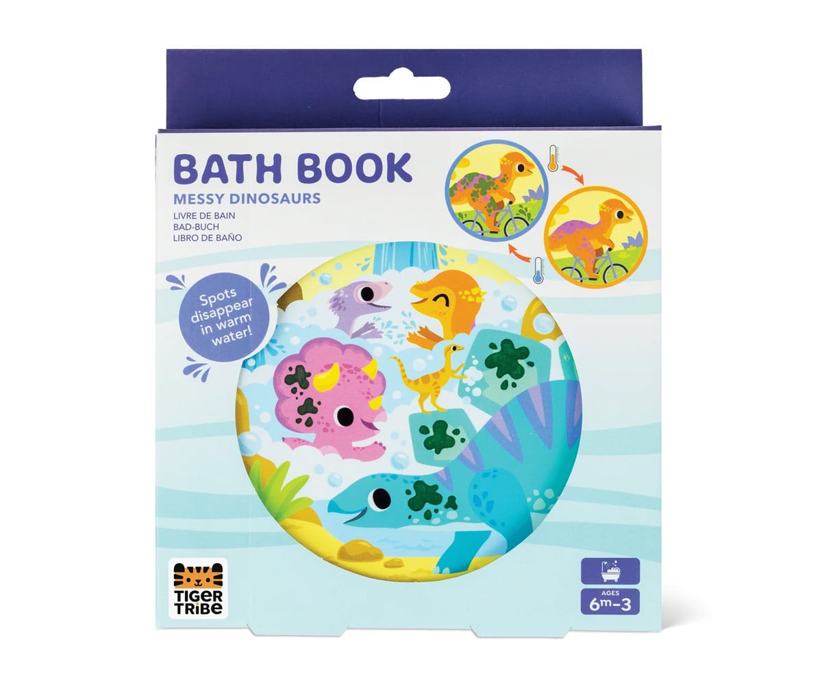 Libro da Bagno Messy Dinosaurs