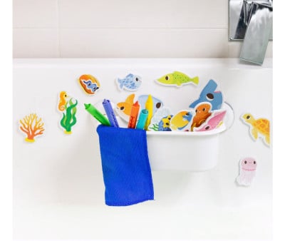 Crayones Bath Art Ocean Stories