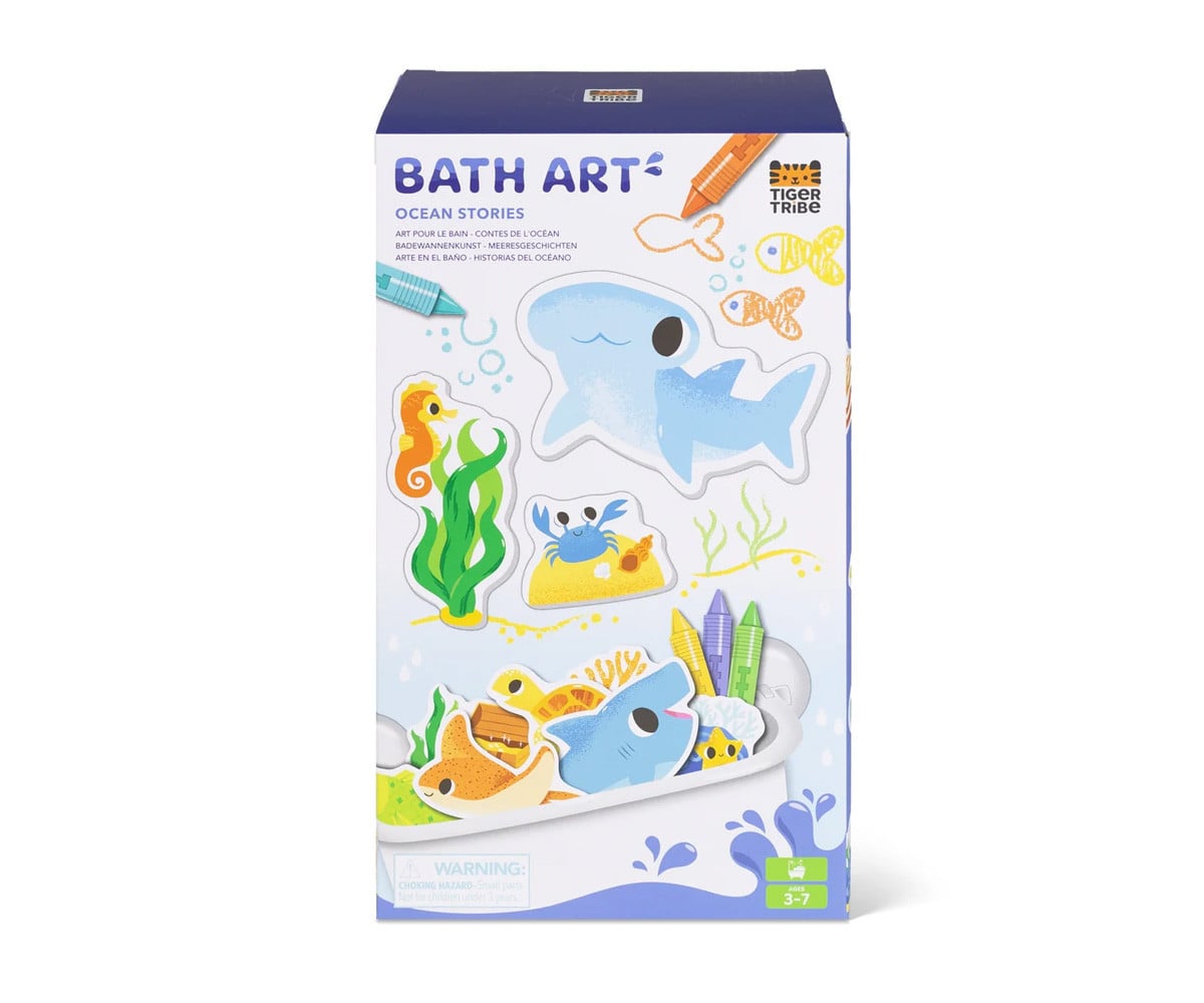 Crayones Bath Art Ocean Stories